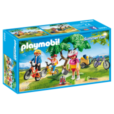 Playmobil Family Fun - Família com Bicicleta