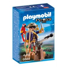 Playmobil Capitão Pirata com Canhão